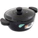 Ver mais imagens de Kit 3 Panelas + Frigideira Gulê Alumínio 4 Peças Preto