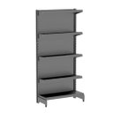 Ver imagem 1 de Gondola Parede 196 Amapa Flex Inicial Preto 5 Bandejas SPE - Amapá