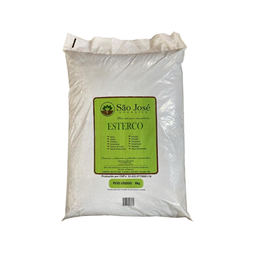 Esterco 8kg São José Orgânico Fertilizante Natural Jardim - 1