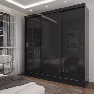 Guarda-roupa Solteiro Triunfo 3 Portas 2 Gavetas Flex - Panorama Móveis