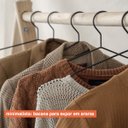 Ver imagem 4 de CABIDE FERREIRO COM BARRAS EM MADEIRA - OIKOS