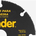 Ver imagem 2 de Disco de Corte Tungstênio 115mm Segmentado para Madeira Dmv115 Vonder