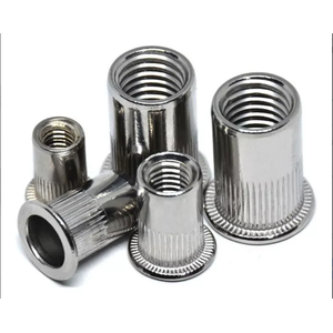 Rebite M8 Aba Plana Inox 500pçs