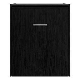 Armário Lavanderia / Mesa Dobrável Ibiza Multimóveis Preto - 6