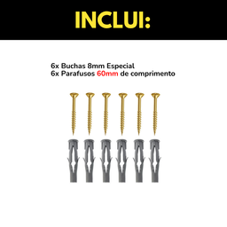 Arara P/ Roupas 1 Metro Aço Reforçado Moderno Cabideiro Suporte Alta Resistência Durabilidade - 2