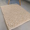 Tapete Juta Algodão Diamond Naturale Bege 50 X 70 - 2