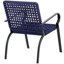 Ver imagem 2 de Poltrona Corda Náutica Portrico Alumínio Área Jardim Piscina Trama Original