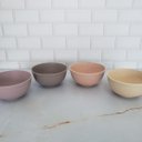 Ver mais imagens de Bowl de Bambu Ecológico Cumbuca Grande 15x7cm Sortido Sobremesa Frutas Petiscos