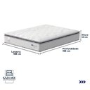 Ver imagem 5 de Cama Box Baú Cinza e Colchão Amsterdã Molas Ensacadas Queen Probel