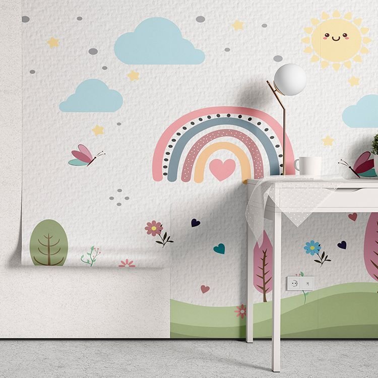 Papel de Parede - Arco Iris - Painel - 3