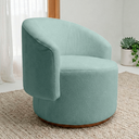 Ver imagem 1 de Poltrona Decorativa Orgânica Espanha Sala e Recepção Bouclê:verde Menta