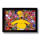 Ver imagem 1 de Quadro Decorativo Homer Simpson Beer 33x43 Cm