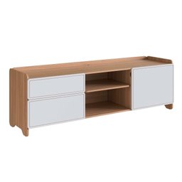Rack para Tv 75 Polegadas 100% Mdf 58x182cm Flea - 2