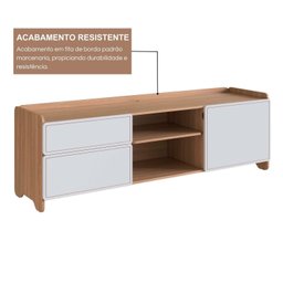 Rack para Tv 75 Polegadas 100% Mdf 58x182cm Flea - 6