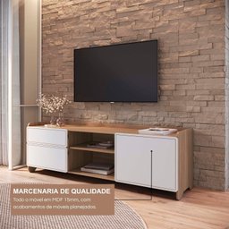 Rack para Tv 75 Polegadas 100% Mdf 58x182cm Flea - 8