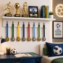 Ver imagem 6 de Prateleira Porta Medalhas Expositor de Troféus e Medalhas
