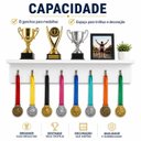 Ver imagem 3 de Prateleira Porta Medalhas Expositor de Troféus e Medalhas
