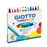 Hidrocor Giotto Turbomax Jumbo com 12 Colors Canson - 1