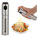 Ver imagem 1 de Spray Pulverizador de Azeite, Vinagre, Temperos Aço Inoxidável Prata