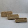 Kit 3 cestos organizadores multiuso decorativo seagrass - Oikos - 5