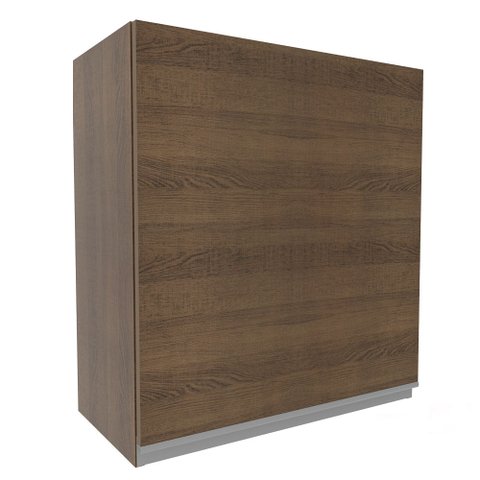 Armário Aéreo Madesa Glamy 60 cm 1 Porta Rustic Cor:Rustic