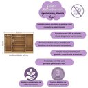 Ver imagem 3 de Cômoda Infantil 125cm 2 Portas com Vidro e 4 Gavetas Pirulito Multimóveis Mp4470 Madeirado-off