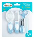 Ver imagem 2 de Kit Higiene Bebê Escova, Pente, Tesoura e Cortador Azul