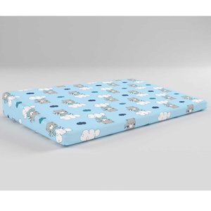 Travesseiro Rampa Terapêutica Bambi Ref:0204270101 59x36x08cm Único Urso e Azul