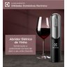 Kit vinho Electrolux c/ Abridor elétrico c/ alimentação via USB + Porta-vinho portátil - 4
