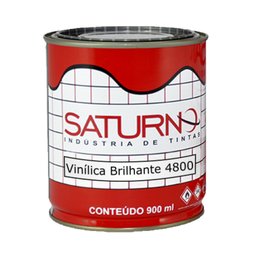 Tinta Vinílica Brilhante Vermelho Escarlate 4800 241 Saturno 900ml 01 Unidade - 1