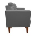 Ver imagem 7 de Kit Sofá Retrô 2 Lugares e 02 Poltronas Grafite