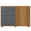 Ver imagem 7 de Cômoda para Quarto 4 Gavetas 2 Portas 147cm Texas