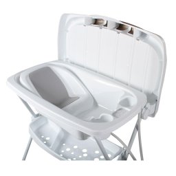 Banheira com Trocador Premium Branca e Rosa - Galzerano - 3