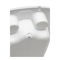 Banheira com Trocador Premium Branca e Rosa - Galzerano - 4