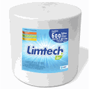 Ver imagem 1 de Pano Multiuso Limtech - 23cm X 240m - 600 Folhas - 35g/m² - Branco