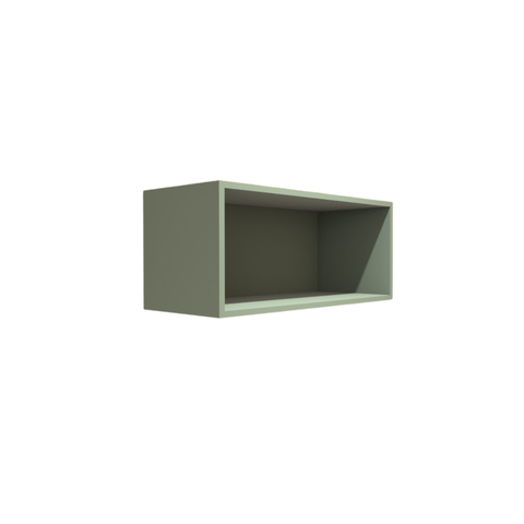 Nicho Decorativo Organizador Multiuso Mdf com Fundo Plancasa:verde Jade