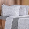 Kit Colcha King 200 Fios Estampada New 100% Algodão 260x280cm Dessin - 2