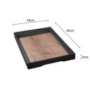 Ver imagem 6 de Bandeja Café Decorativa Bar Entrada Mesa Enfeite Recepção:bandeja Cantinho Café Decorativa Pequena C