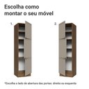 Ver imagem 3 de Paneleiro 60 Cm 3 Portas Rustic/crema Vik Madesa