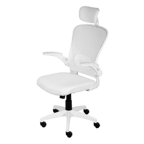Cadeira de Escritório Bogotá Alta - Branco Abra Casa