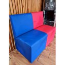 Ver imagem 2 de POLTRONA INFALTIL 1,00CM 2 CORES AZUL E VERMELHO SKU_239