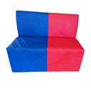 Ver imagem 3 de POLTRONA INFALTIL 1,00CM 2 CORES AZUL E VERMELHO SKU_239