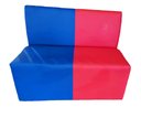 Ver imagem 3 de POLTRONA INFALTIL 1,00CM 2 CORES AZUL E VERMELHO SKU_239