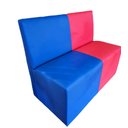 Ver imagem 1 de POLTRONA INFALTIL 1,00CM 2 CORES AZUL E VERMELHO SKU_239