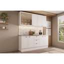 Ver imagem 1 de Cozinha Modulada Carraro Bella Carraro 4 Peças C4P249 Branco