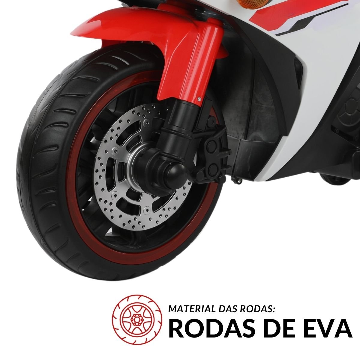 Mini Moto Motinha Elétrica Infantil 12v Roda Eva Som Farol Led Brinqway Bw300 - 6