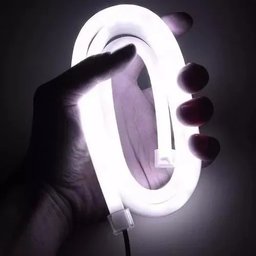 Par Fita Barra Led Neon 12v Para Farol 60cm Branca - 4