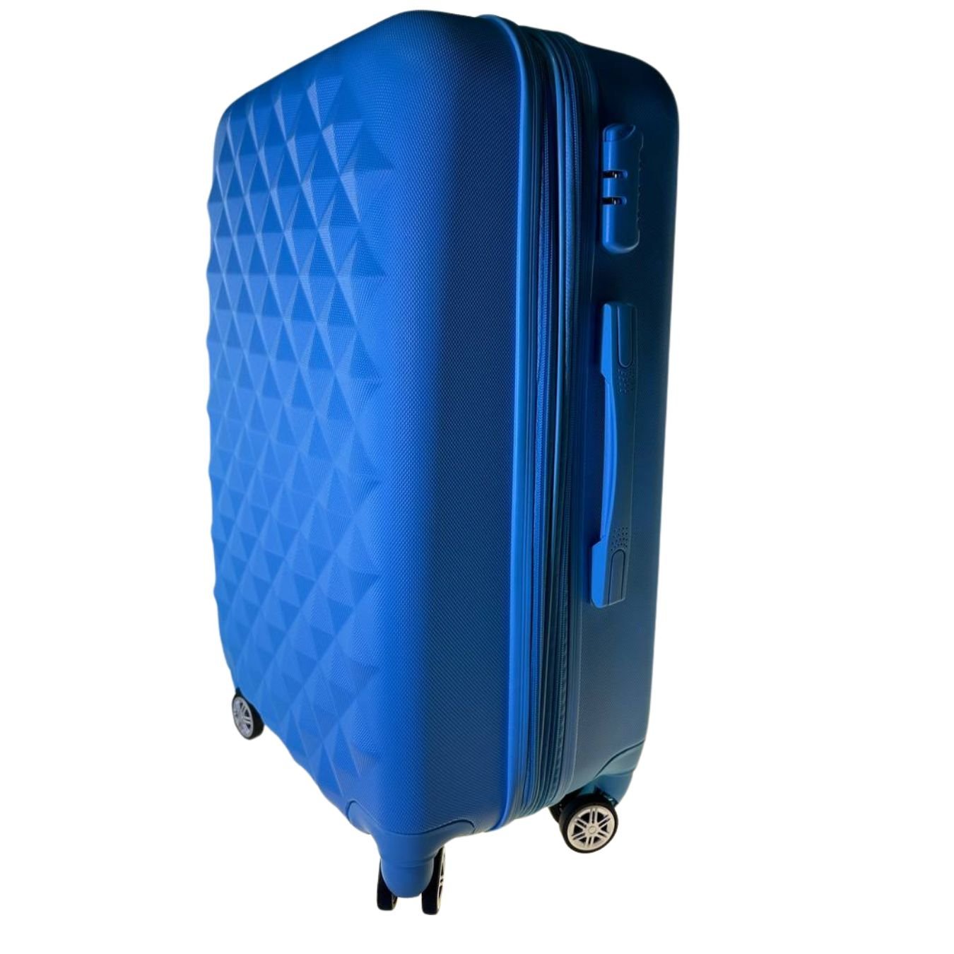 Mala de Viagem Rodinha Abs Media 23kg Rígida Cor:azul Bb - 7