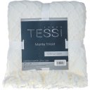 Ver imagem 5 de Manta Tricot Style Decorativa 127x152 Toque Super Macio Branco