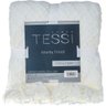 Manta Tricot Style Decorativa 127x152 Toque Super Macio Branco - 5